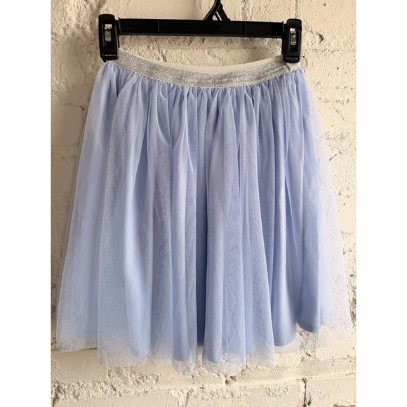 NWT Gymboree Blue Tulle Skirt Girls M 7-8 Glitter Princess Party Ballet Easter - Picture 2 of 7